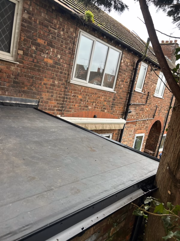 GRP Flat Roof - Hallmark Roofing Services - Whitefield, Prestwich, Radcliffe, Sunnybank, Unsworth, Bury and Greater Manchester
